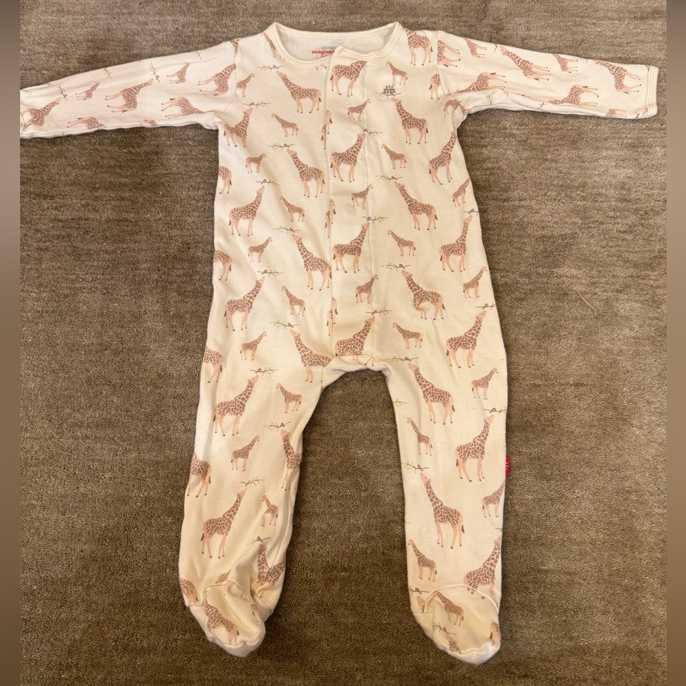 Magnetic Me Organic Cotton Footie - 6-9 months
